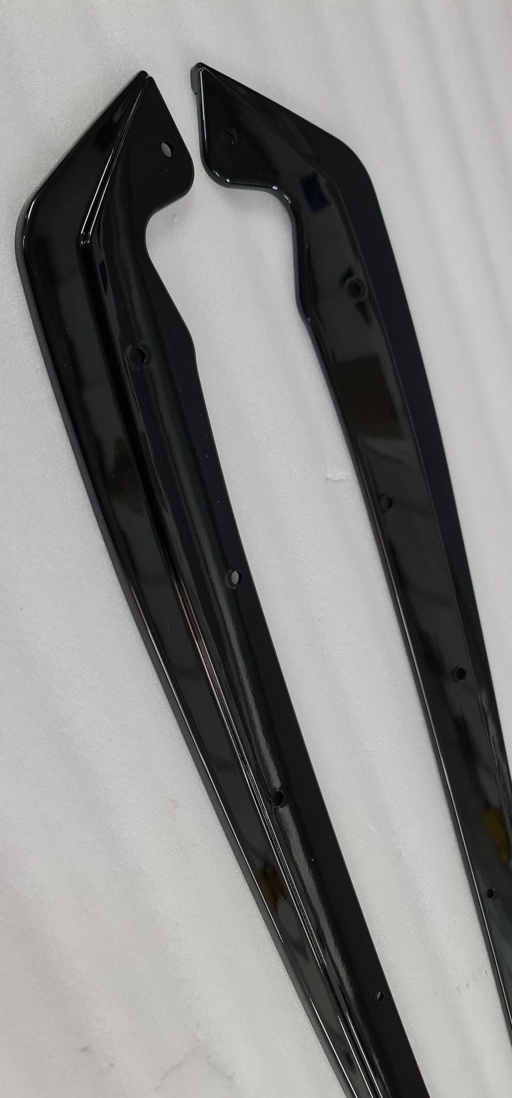 Gloss Black Rear Bumper Spats for BMW F90 M5 G30 G31 5 Series M Sport 17-23