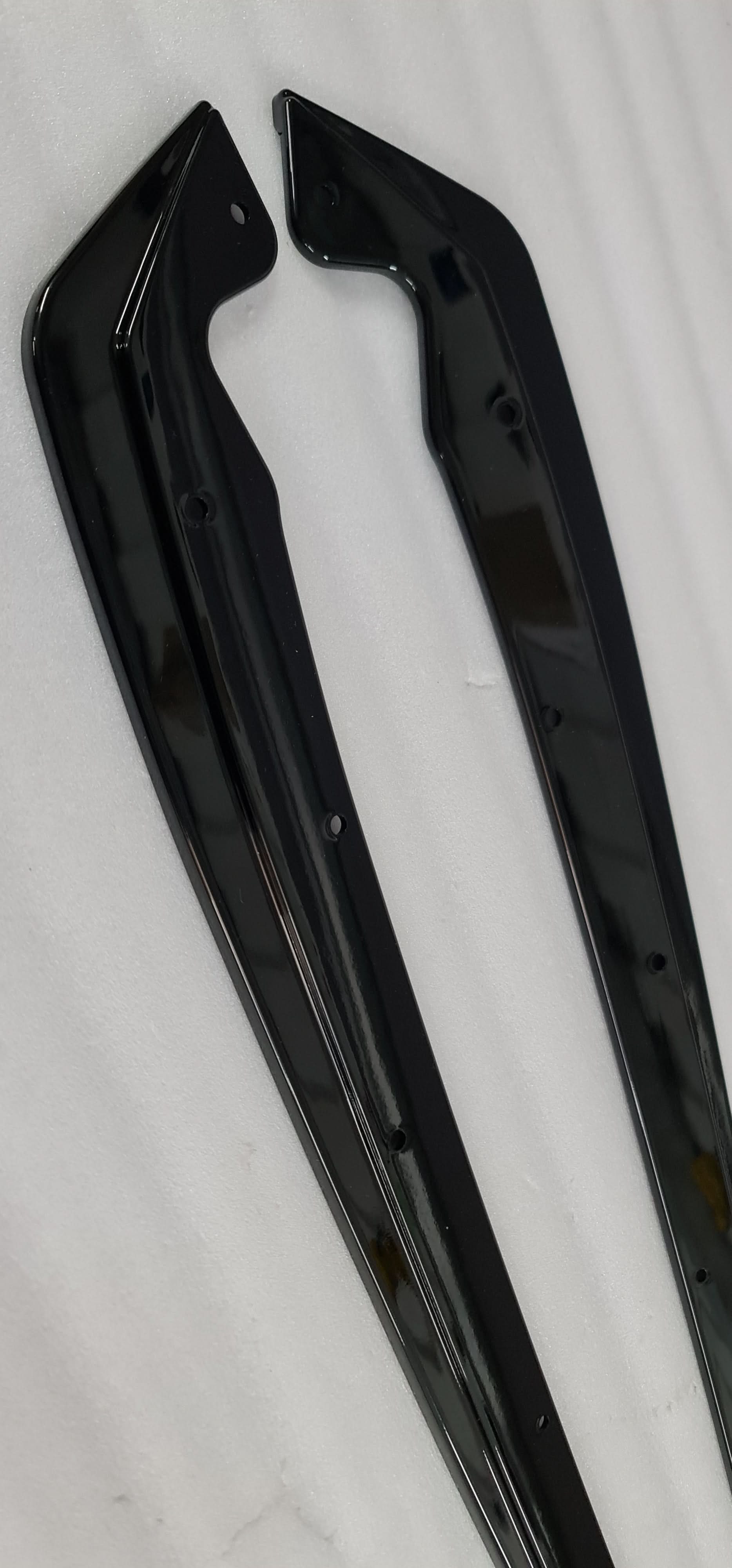 Gloss Black Rear Bumper Spats for BMW F90 M5 G30 G31 5 Series M Sport 17-23