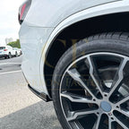 Gloss Black Rear Bumper Spats for BMW G01 X3 LCI 22-24
