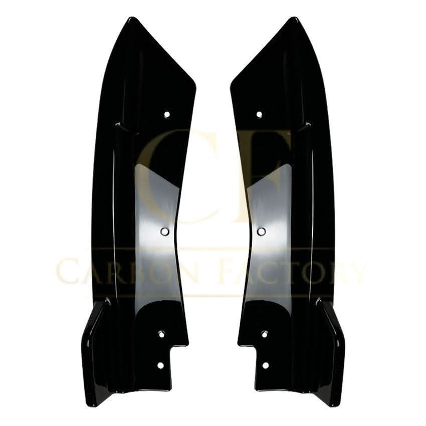 Gloss Black Rear Bumper Spats for BMW G01 X3 LCI 22-24