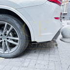 Gloss Black Rear Bumper Spats for BMW G01 X3 Pre-LCI 18-21