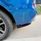 Gloss Black Rear Bumper Spats for BMW G01 X3 Pre-LCI 18-21