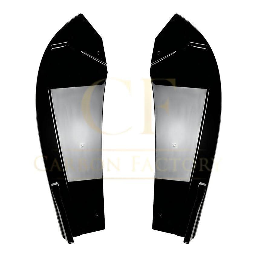 Gloss Black Rear Bumper Spats for BMW G02 X4 LCI 22-24