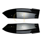 Gloss Black Rear Bumper Spats for BMW G02 X4 Pre-LCI 18-21