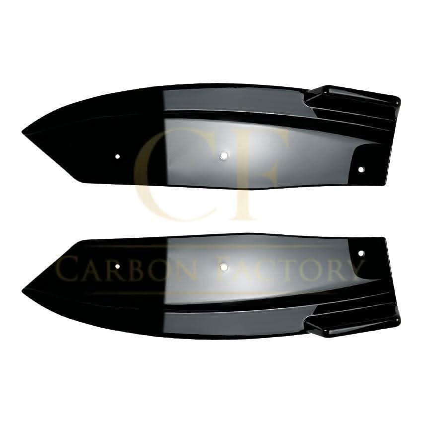 Gloss Black Rear Bumper Spats for BMW G02 X4 Pre-LCI 18-21