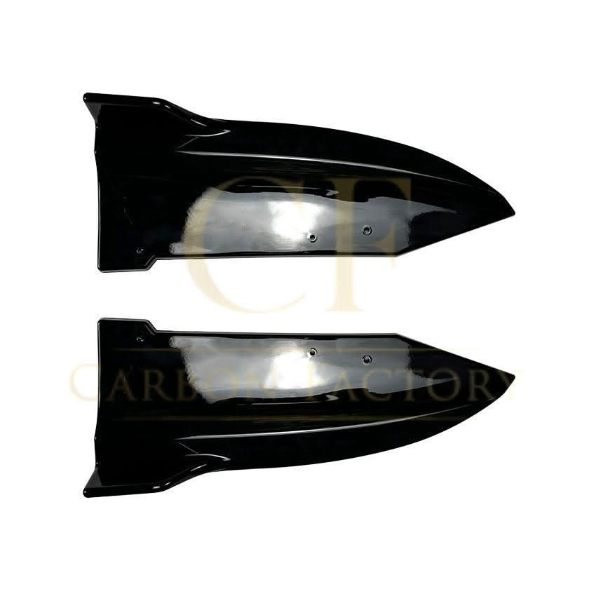 Gloss Black Rear Bumper Spats for BMW G06 X6 Pre-LCI 19-22