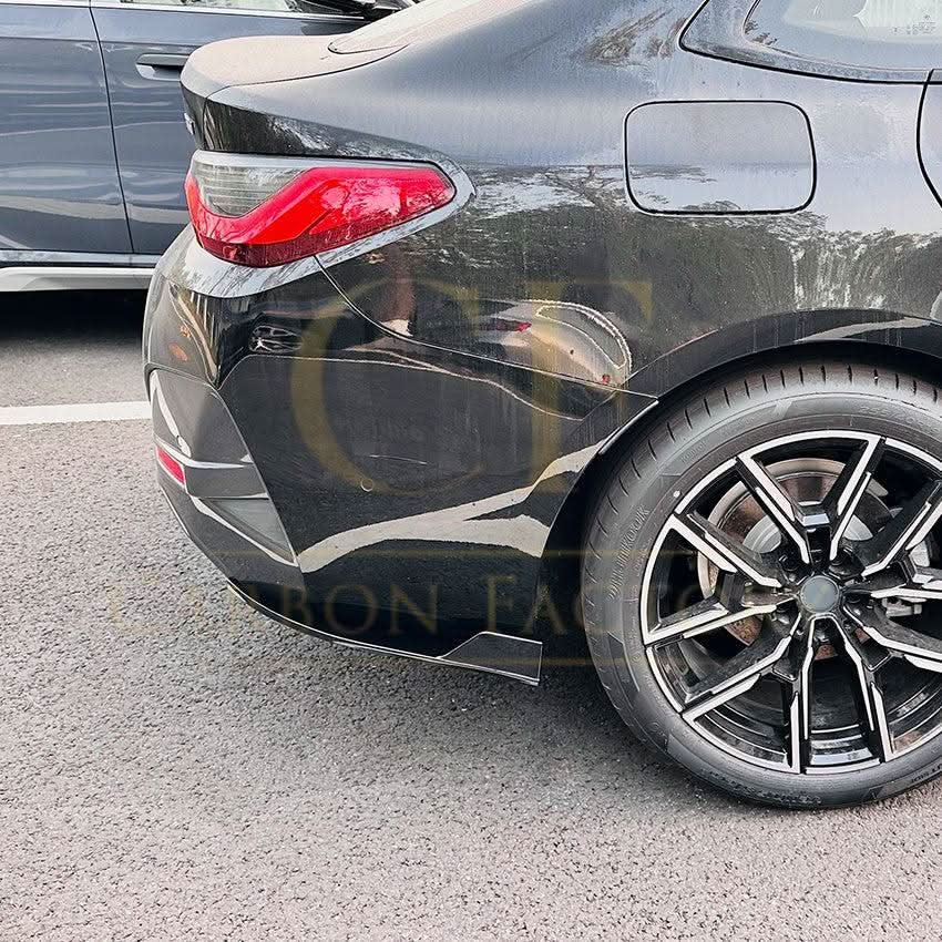 Gloss Black Rear Bumper Spats for BMW G26 4 Series 20-Present