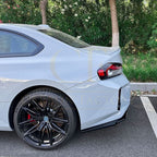 Gloss Black Rear Bumper Spats for BMW G87 M2 23-Present