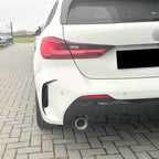 Gloss Black Rear Bumper Trims 1 for BMW F40 1 Series 19-24