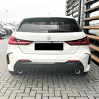 Gloss Black Rear Bumper Trims 1 for BMW F40 1 Series 19-24