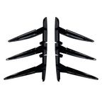 Gloss Black Rear Bumper Trims 2 for BMW F40 1 Series 19-24