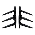 Gloss Black Rear Bumper Trims 2 for BMW F40 1 Series 19-24