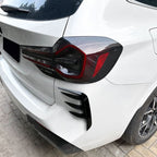 Gloss Black Rear Bumper Trims 2 for BMW G01 X3 LCI 22-24
