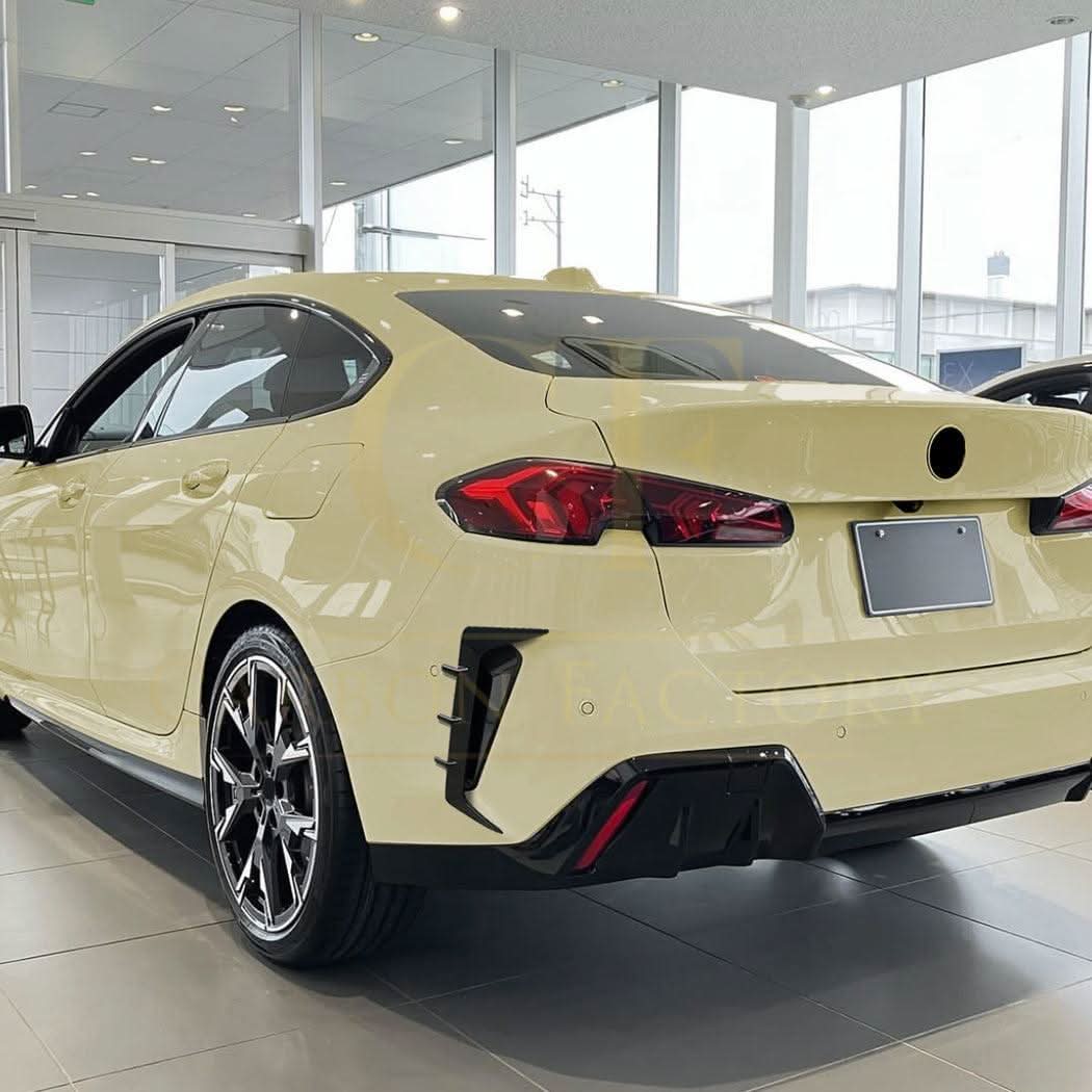 Gloss Black Rear Bumper Trims for BMW F74 2 Series Gran Coupe 25-Present