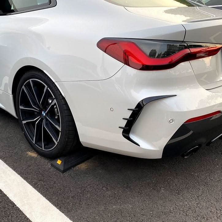 Gloss Black Rear Bumper Trims for BMW G22 G23 4 Series 20-Present