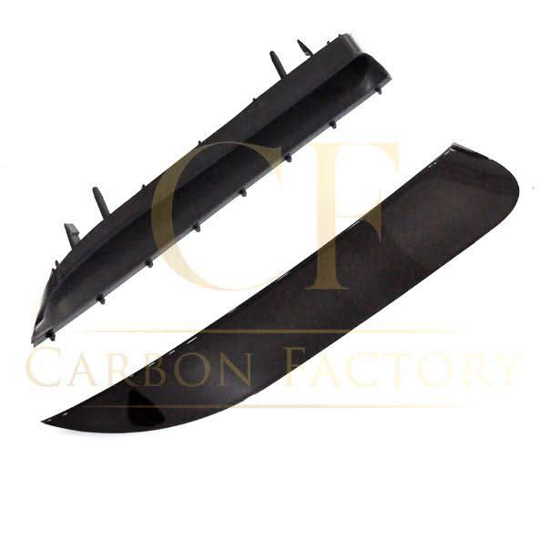 Gloss Black Rear Bumper Trims for Mercedes Benz W117 CLA 13-18