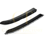 Gloss Black Rear Bumper Trims for Mercedes Benz W117 CLA 13-18