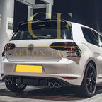 Gloss Black Rear Bumper Trims for VW Golf MK7 inc R and GTI 13-16
