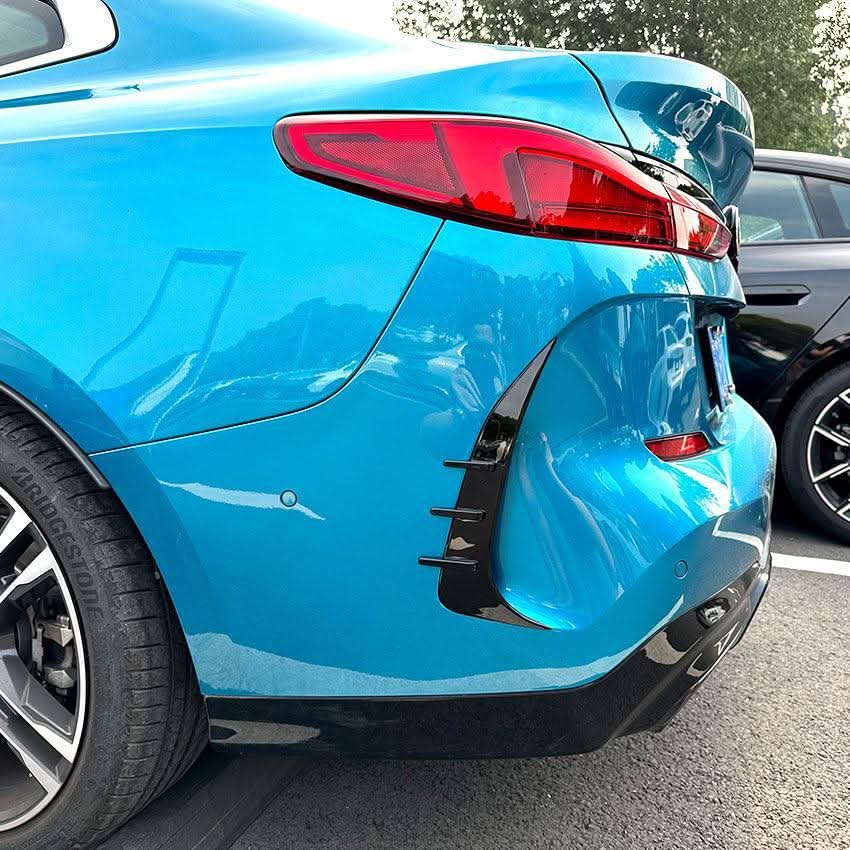 Gloss Black Rear Canards for BMW F44 2 Series 4 Door 20-Present