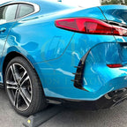 Gloss Black Rear Canards for BMW F44 2 Series 4 Door 20-Present