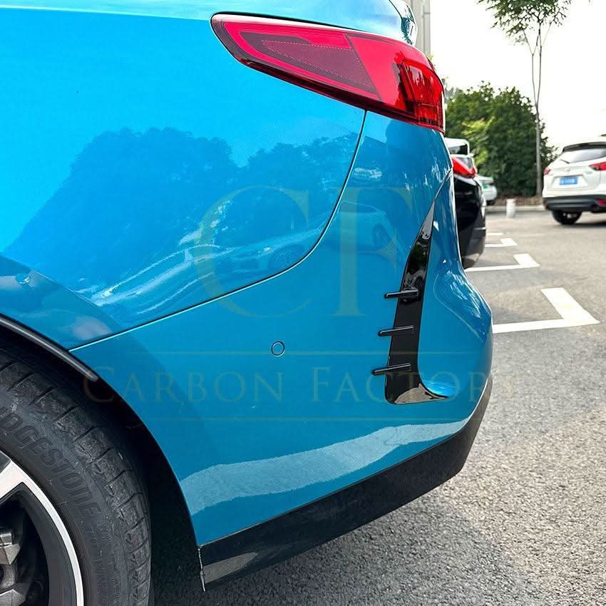 Gloss Black Rear Canards for BMW F44 2 Series 4 Door 20-Present