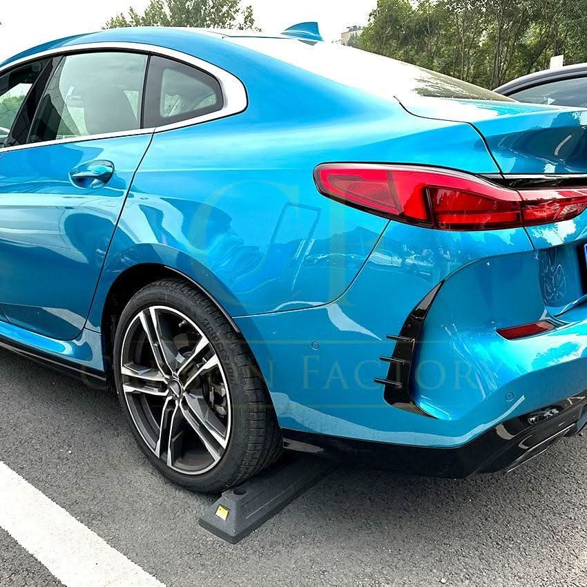 Gloss Black Rear Canards for BMW F44 2 Series 4 Door 20-Present