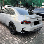 Gloss Black Rear Canards for BMW G42 2 Series Coupe 21-Present