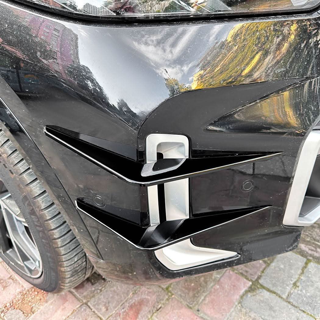 Gloss Black Rear Front Canards for BMW G05 X5 LCI 22-25