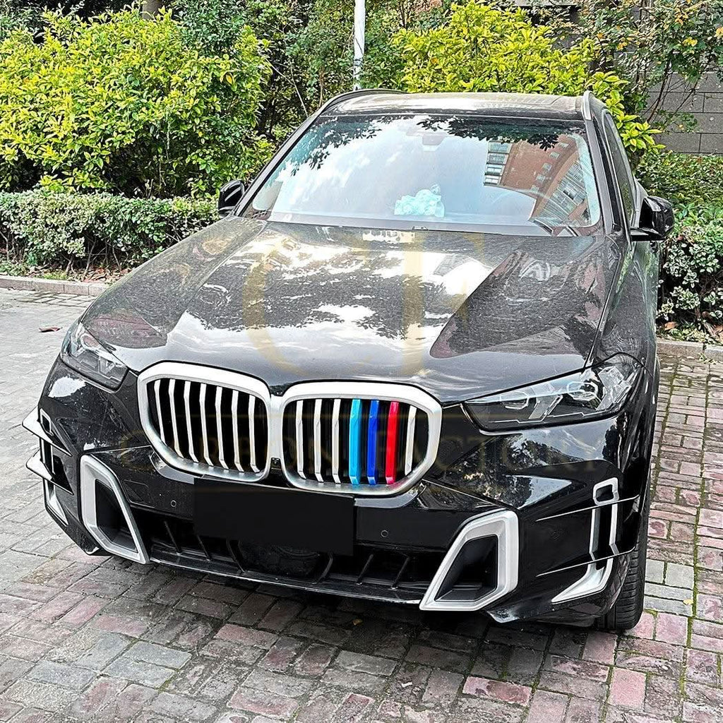 Gloss Black Rear Front Canards for BMW G05 X5 LCI 22-25