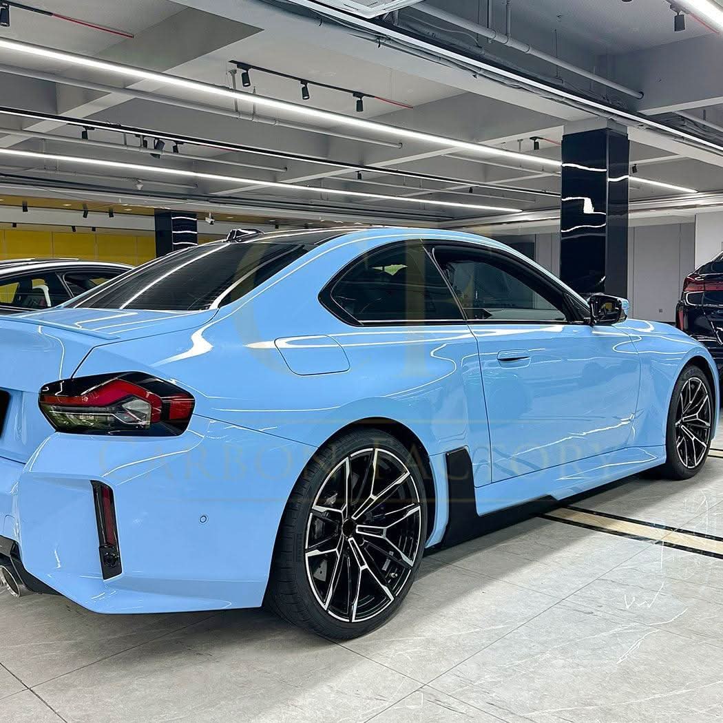 Gloss Black Side Skirts for BMW G87 M2 23-Present