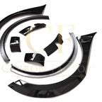 Gloss Black Wheel Fender Arches for Tesla Model 3 19-23