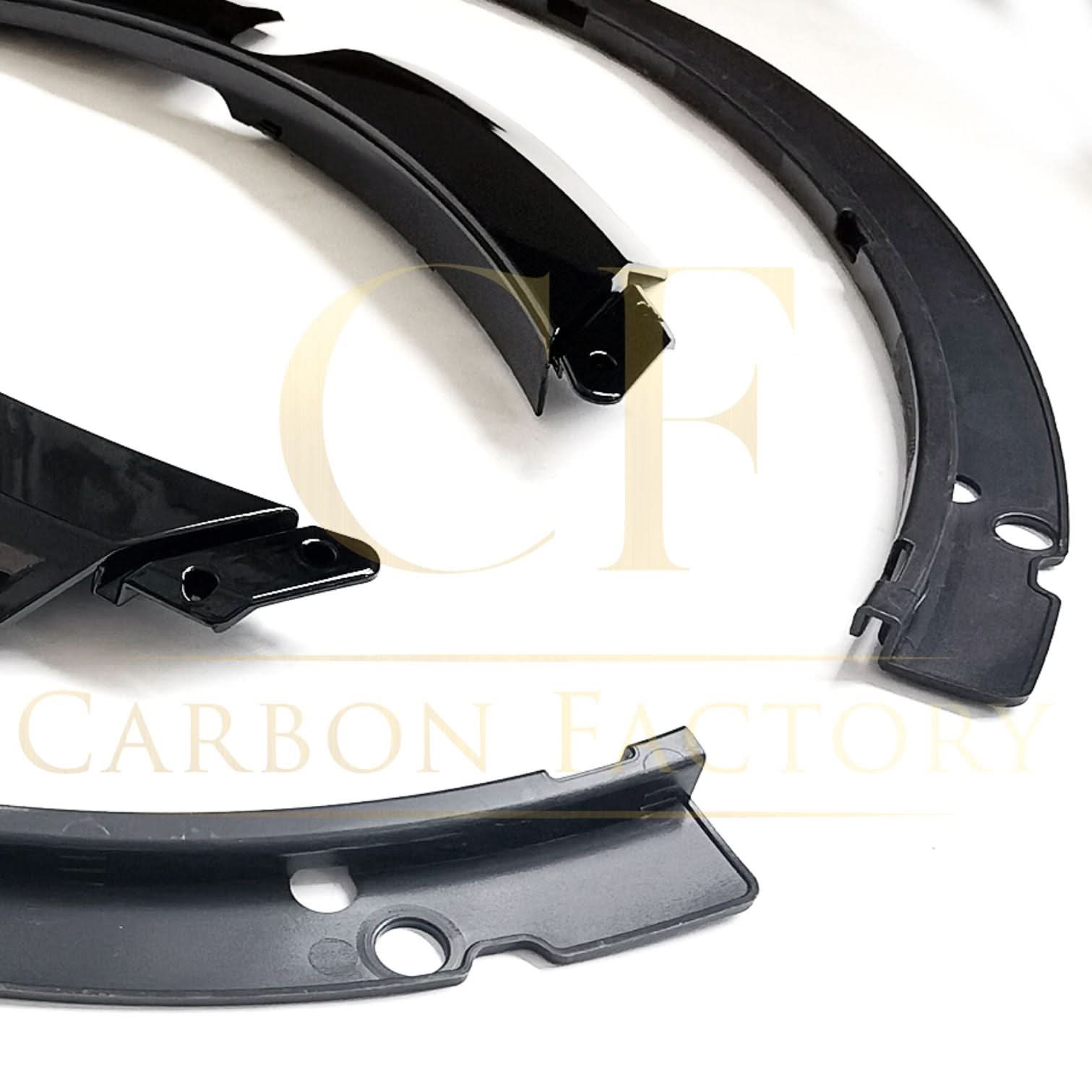 Gloss Black Wheel Fender Arches for Tesla Model 3 19-23