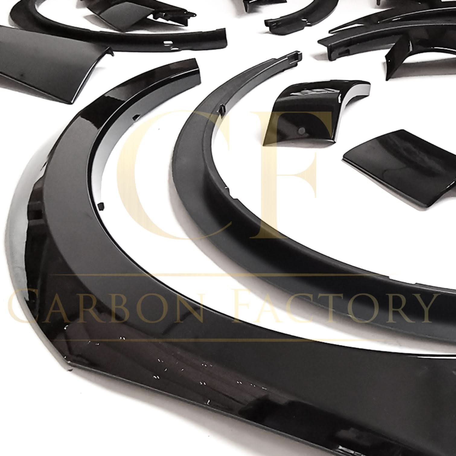 Gloss Black Wheel Fender Arches for Tesla Model 3 19-23