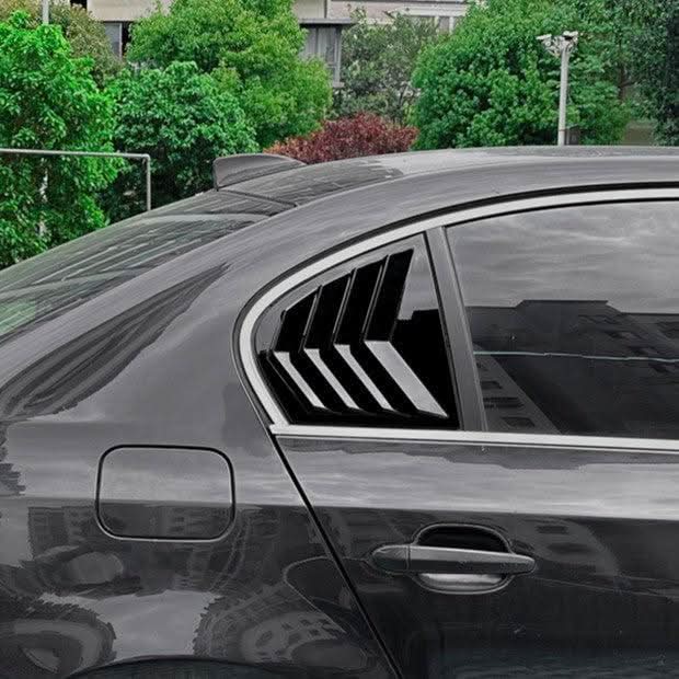 Gloss Black Window Louver Vent for BMW E60 5 Series inc M5 05-10