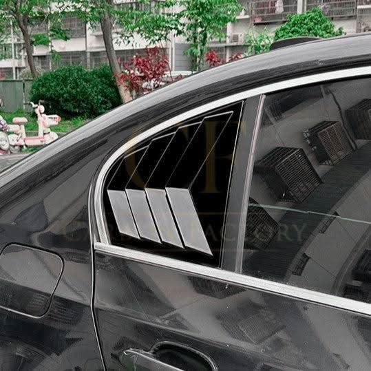 Gloss Black Window Louver Vent for BMW E60 5 Series inc M5 05-10