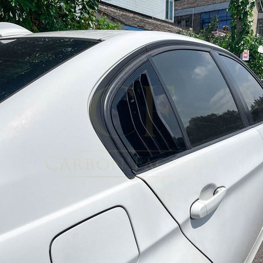 Gloss Black Window Louver Vent for BMW E90 3 Series 05-13