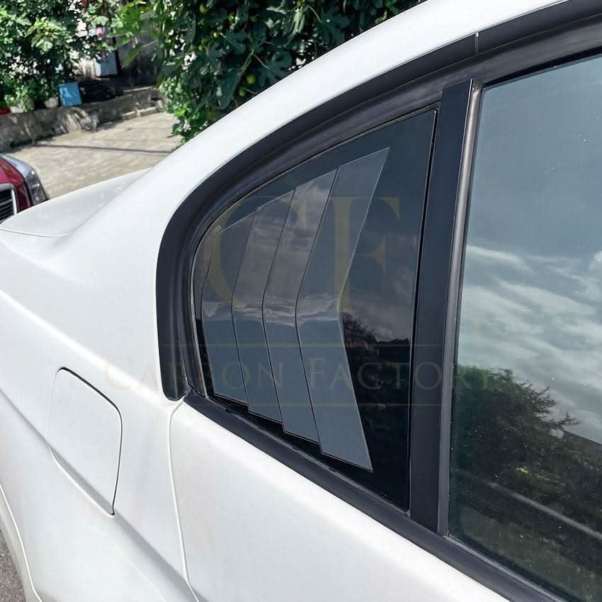 Gloss Black Window Louver Vent for BMW E90 3 Series 05-13