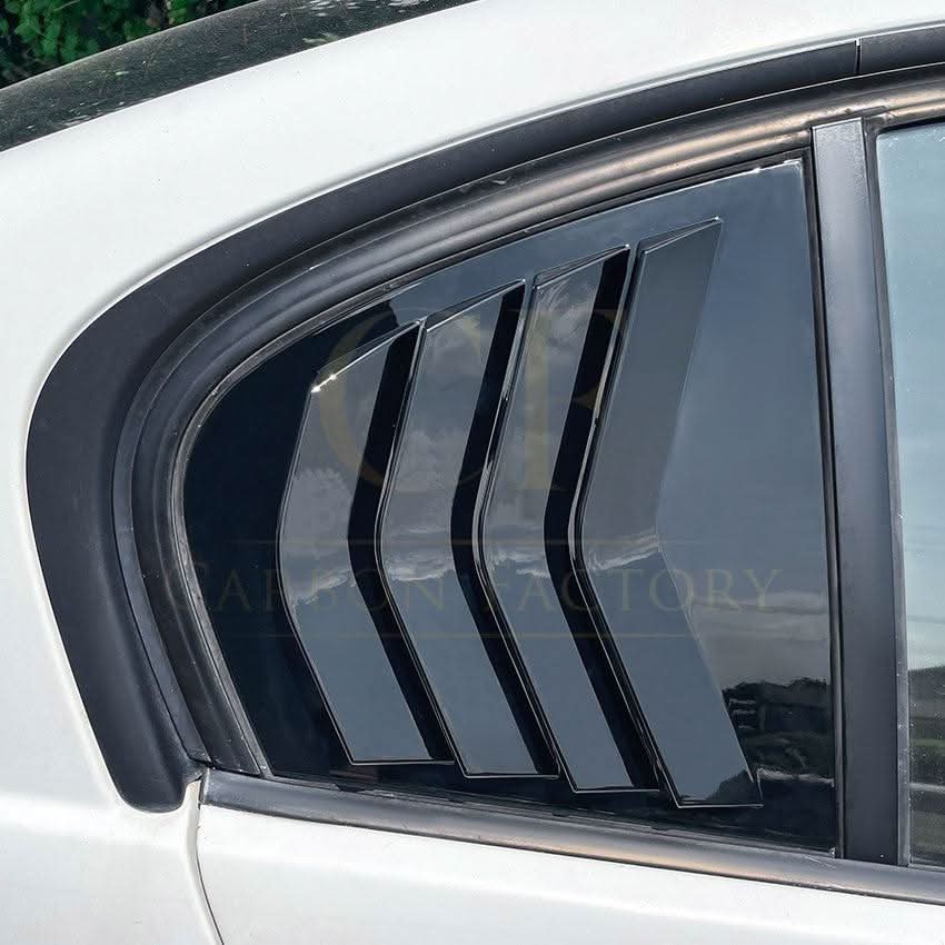 Gloss Black Window Louver Vent for BMW E90 3 Series 05-13