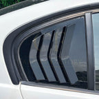 Gloss Black Window Louver Vent for BMW E90 3 Series 05-13