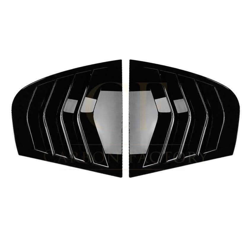 Gloss Black Window Louver Vent for BMW E90 3 Series 05-13