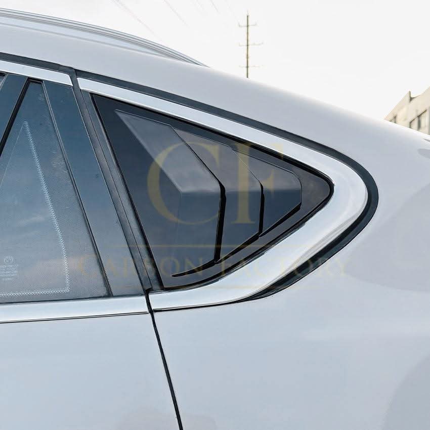 Gloss Black Window Louver Vent for BMW F16 X6 14-18