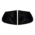 Gloss Black Window Louver Vents for BMW 1 Series E87 2005-2011