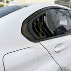Gloss Black Window Louver Vents for BMW 3 Series G20 19-25