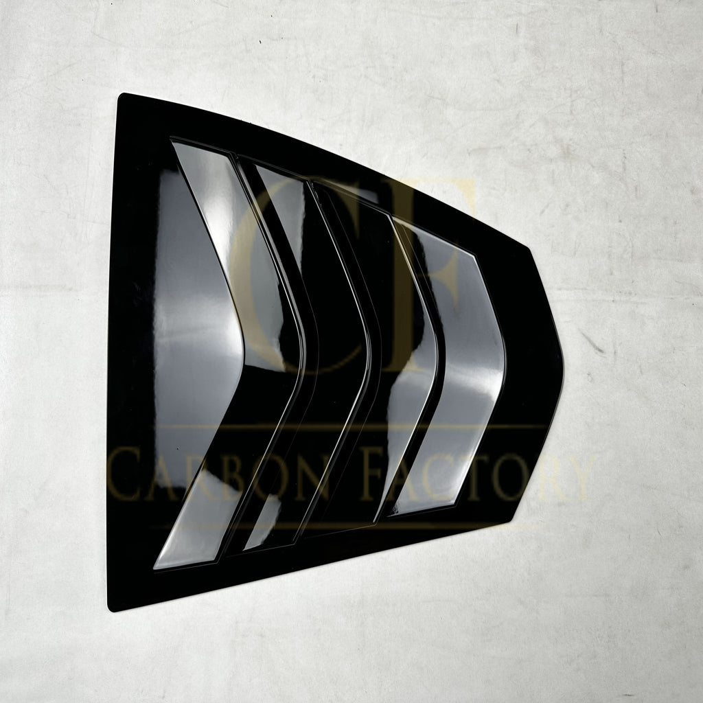 Gloss Black Window Louver Vents for BMW 3 Series G20 19-25