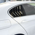 Gloss Black Window Louver Vents for BMW F10 5 Series 11-17
