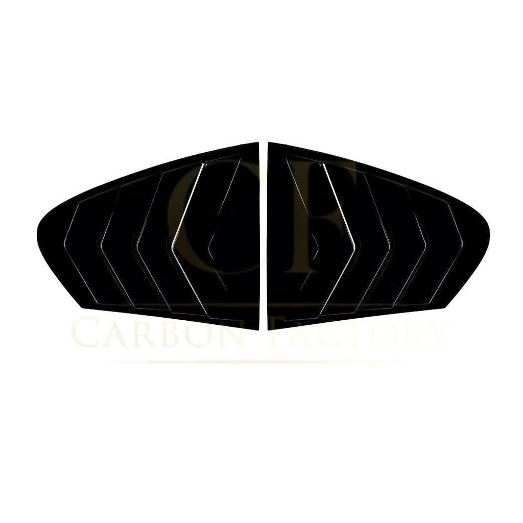 Gloss Black Window Louver Vents for BMW F10 5 Series 11-17
