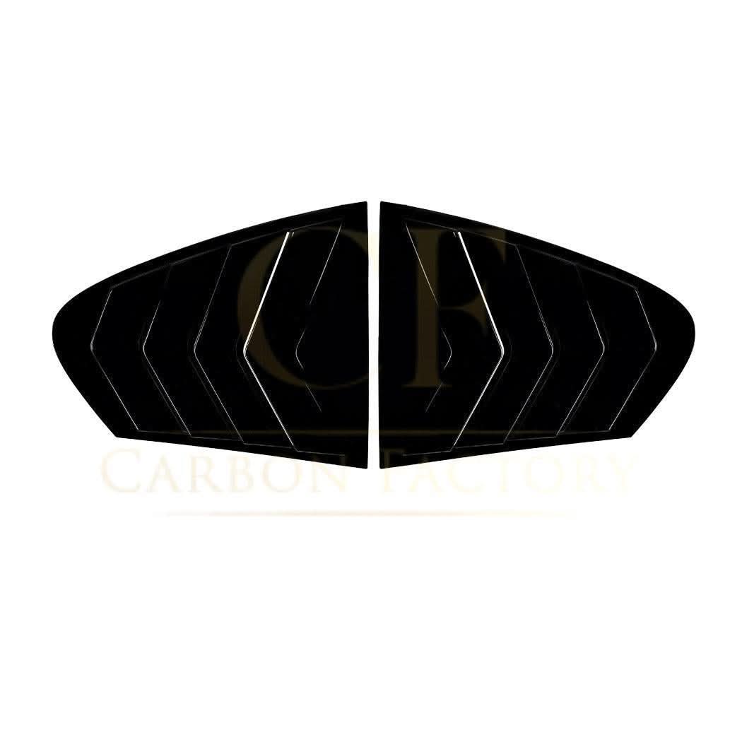 Gloss Black Window Louver Vents for BMW F10 5 Series 11-17