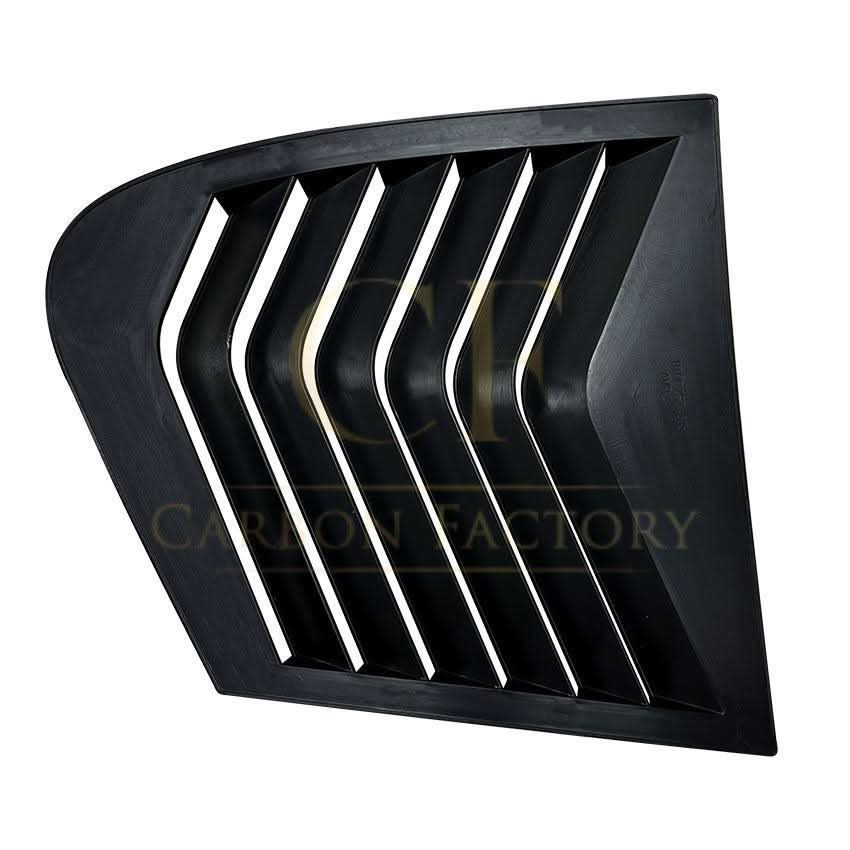 Gloss Black Window Louver Vents for BMW F20 F21 1 Series 11-19