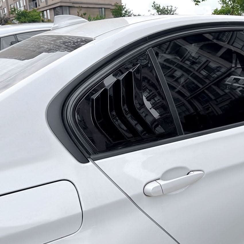 Gloss Black Window Louver Vents for BMW F30 F31 3 Series 12-19