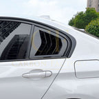 Gloss Black Window Louver Vents for BMW F30 F31 3 Series 12-19